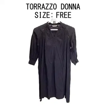 TORRAZZO DONNA 롱 원피스 다크 그레이 FREE