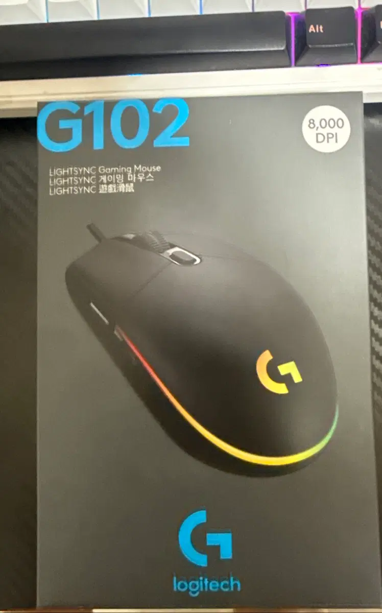 G102 게이밍 머우스