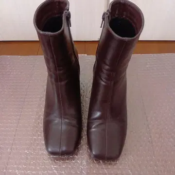 후즈후 치코 여성용 숏부츠 다크 브라운