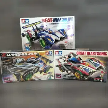 타미야 미니 사륜구동 비트 매그넘 Z 윙 블라스트 소닉 3종 세트