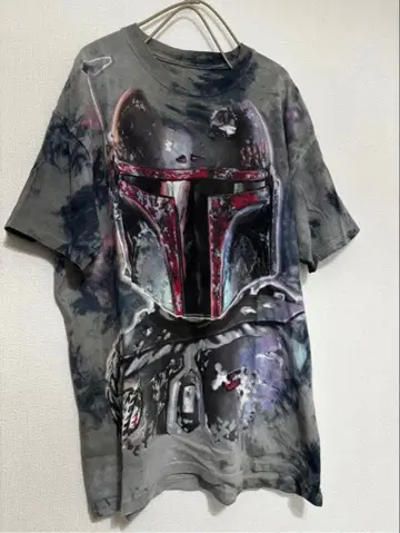 [ 구하기 어려움 ] STAR WARS 보바 페트 타이 다이 T셔츠 M
