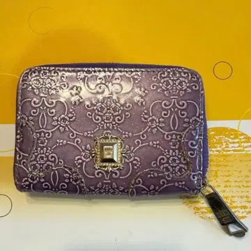 최종 가격 인하 ANNA SUI 보라색 코인 케이스 키케이스