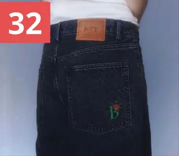 BoTT Loose-Fit Jean Washed Black 32