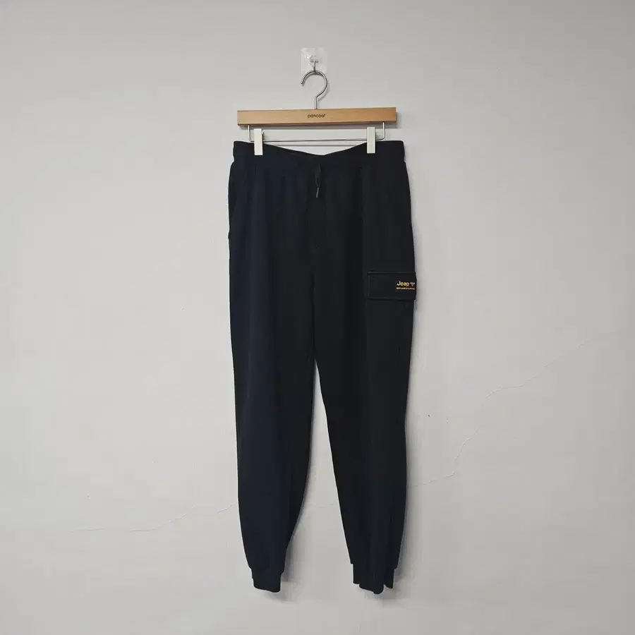 [2XL] 지프 Jeep 블랙 카고 조거 팬츠