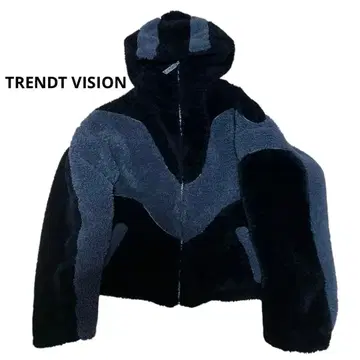 카츠키 군 착용 TRENDT VISION brown Fleece Jack