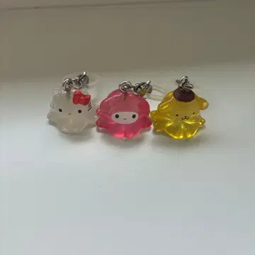 산리오 변신 문어 메지루시 액세서리 3개