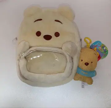 곰돌이 푸 곰돌이 백팩 키링 2세트