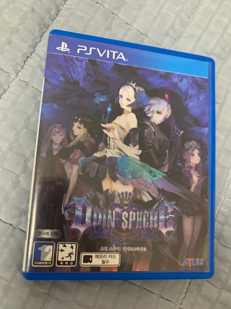 [A급상태 소장용] 소니 VITA PSVITA PS비타 오딘스피어 레이브스라시르 게임칩 팝니다.