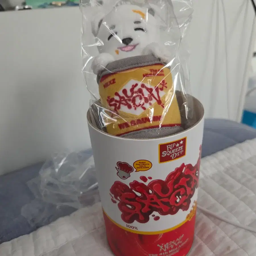 nexz 넥스지 saucin 하루 인형 미개봉, 넥스주 버전 앨범통