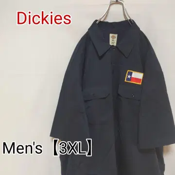 R83 [ US 수입 ] Dickies(디키즈) 반팔 셔츠 [ 3XL ] 네이비
