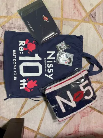 Nissy Re:10th BEST DOME TOUR 한정판 굿즈 묶음 판매