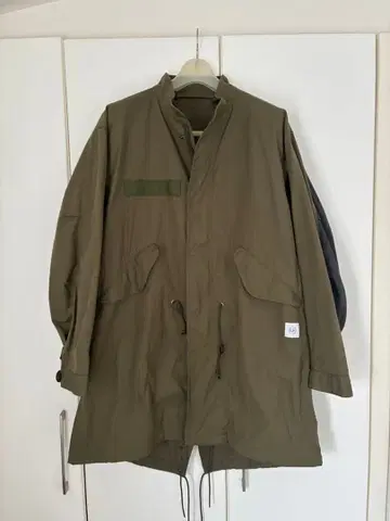 UNIFORM EXPERIMENT 2021FW 모즈 코트 카키