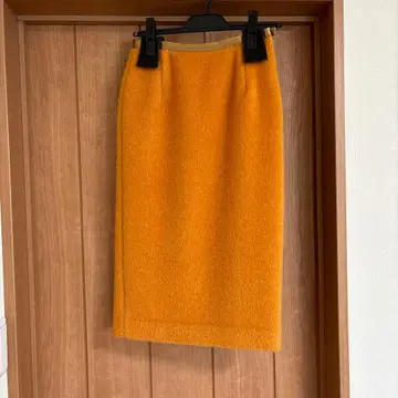 후미카우치다 모헤어 타이트 스커트