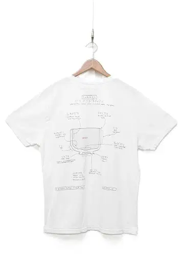 T332 새상품급 Tom Sachs 2023 NASA Chawan 티셔츠