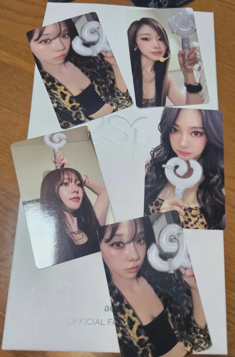 에스파 응원봉 버전2 (포카포함)