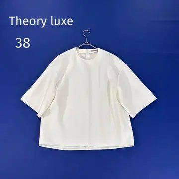 Theory luxe DOUBLE AIR DEBBIE 블라우스 화이트 38