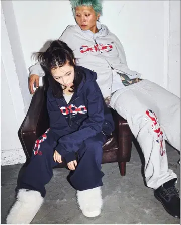 9090 OG 로고 어소트 집 후디 셋업