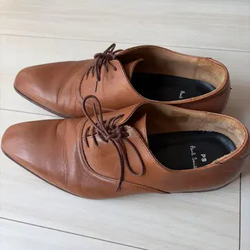 PS Paul Smith 가죽 드레스 슈즈 브라운 UK8 약 27cm