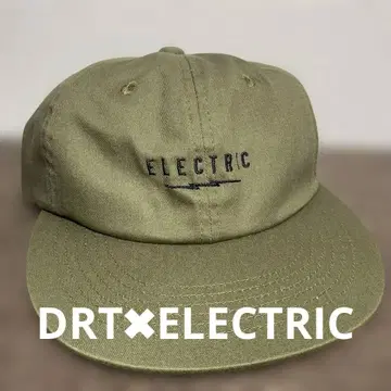 [새상품] ELECTRIC x DRT 콜라보 캡 올리브