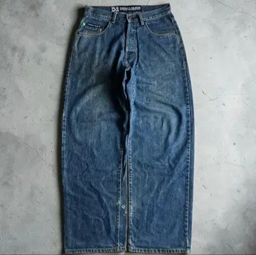[초레어 90s] Droors 드로어즈 초와이드 배기 데님 빈티지