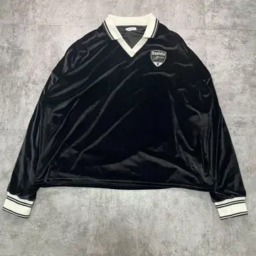 basicks Velvet Football Shirt 와펜 벨로아