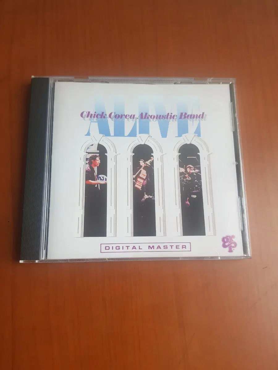 JazzCd 칙코리아 Chick Corea Akoustic Band: Alive 미국오리지널초판씨디 재즈시디 퓨전재즈씨디 수입cd 존패티투치 데이브웨클 재즈피아노