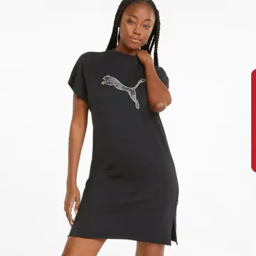 새상품 PUMA 반팔 원피스