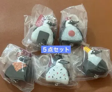 오니기리 프렌즈 연결 반지 참 가챠 5종 세트