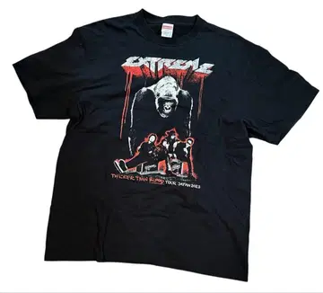 EXTREME 익스트림 T셔츠 XL 블랙 2023 재팬