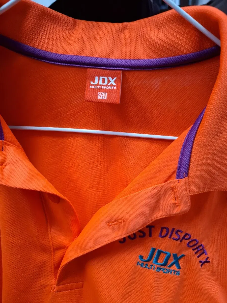 JDX 멀티스포츠 오렌지 폴로셔츠 95