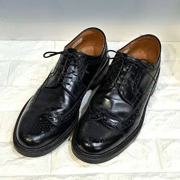 STREET WALKER 윙팁 천연 가죽 블랙 26.5
