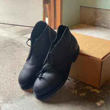 25cm 미사용 박스 포함 데드스탁 U.S.N 밀리터리 처카 부츠 90년대