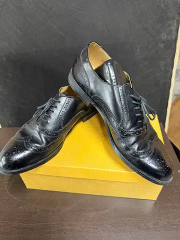 REGAL 리걸 윙팁 블랙 26.5cm