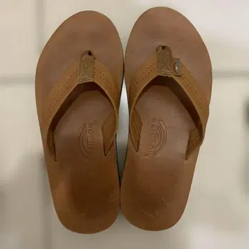 RAINBOW SANDALS 가죽 플립플랍