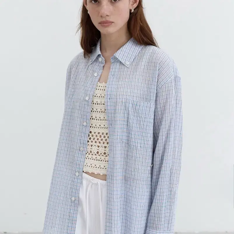 던스트 UNISEX CLASSIC CHECK OVERSHIRT
