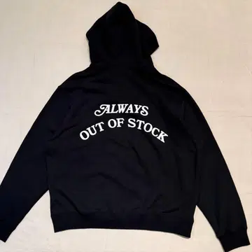 26ss 새상품 ALWAYS OUT OF STOCK 후드티 M