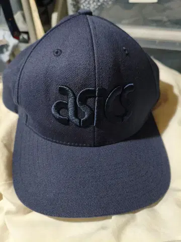 asics 아식스 캡 네이비