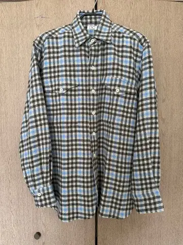 MAATEE&SONS 캐시미어 플란넬 셔츠