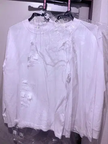 초특가 2장 세트 XL LONG FIBER COTTON 모크 긴팔T 애로우즈
