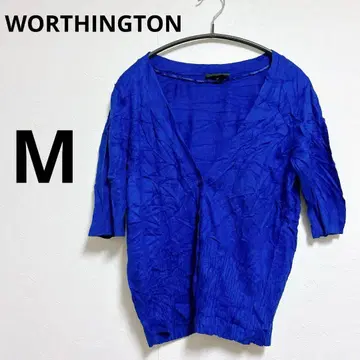 [ M ] WORTHINGTON 가디건 블루 파랑 해외 구제 의류