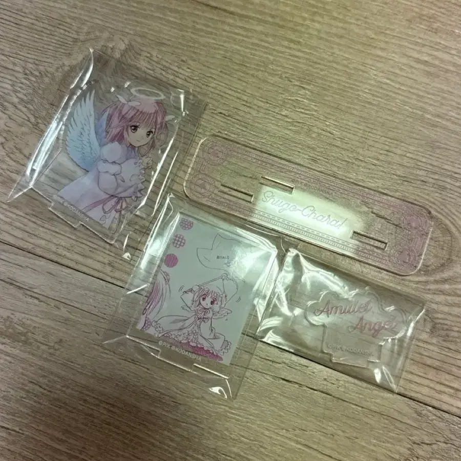 캐릭캐릭체인지 천사 아무 아크릴 디오라마
