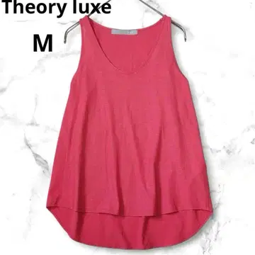 [새상품급] Theory luxe 슬리브리스 티셔츠 M 핑크