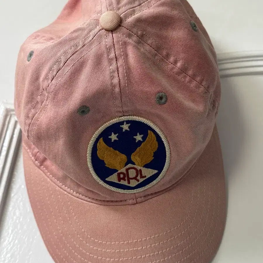 RRL 더블알엘 윙로고 볼캡 핑크