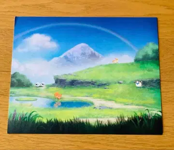 [해외 포켓몬 센터 한정] 포켓몬 초원 포스터 25 x 20cm
