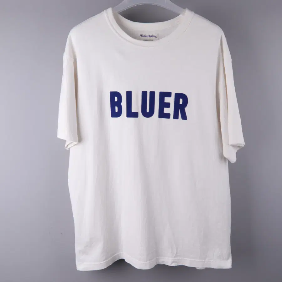 네이머클로딩 BLUER 팀 반팔 티셔츠 화이트 (M)