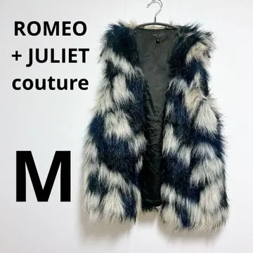[ M ] ROMEO + JULIET couture 인조 모피 베스트
