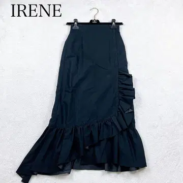 컨디션 최상 IRENE 변형 스커트 비대칭 스커트 롱 기장 블랙 S