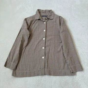 TIGRE BROCANTE 티그르브로칸테 체크 셔츠 카라츠 셔츠