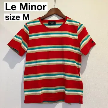 레어 Le Minor 루미노아 보더 T셔츠 M 미사용 새상품