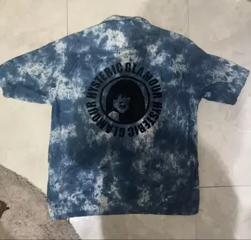 HYSTERIC GLAMOUR 타이다이 반팔 셔츠 L